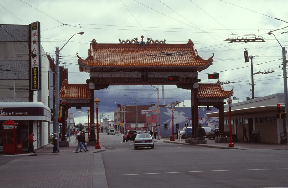 Das Tor zu Chinatown.