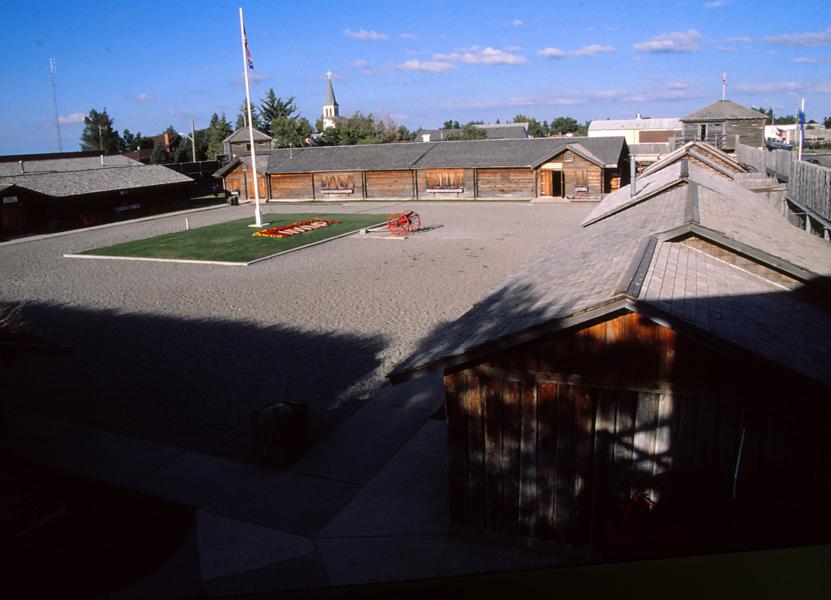 Fort Mac Leod -Paradeplatz.