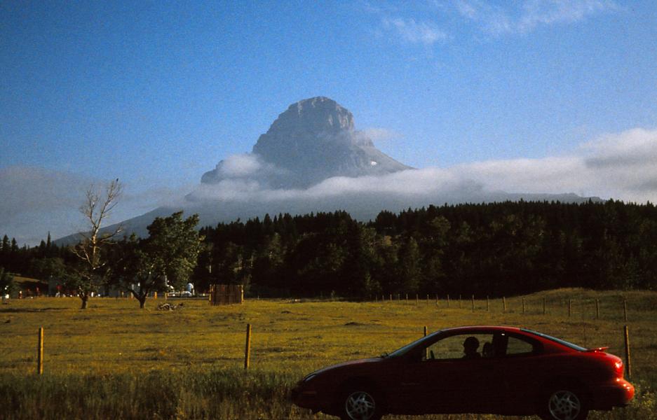 Bevor wir den Crowsnest Pass anfuhren, machten wir eine kleine Pause.