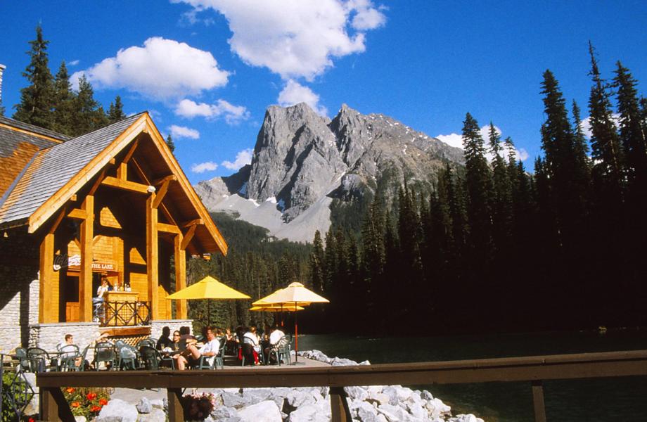 Emerald Lake Lodge in Yoho Nationalpark.