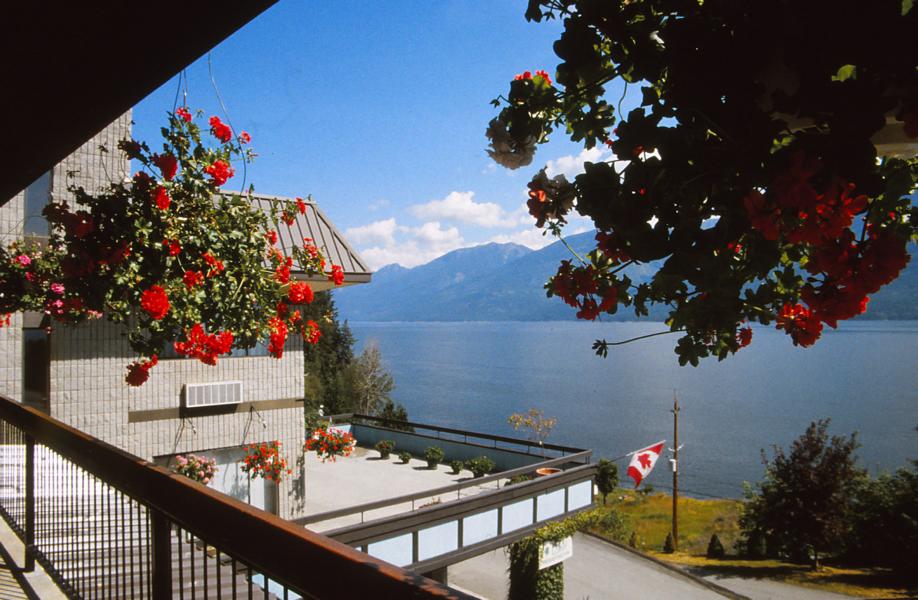 Blick auf den Lake Kootenay.