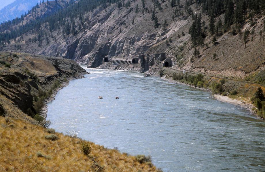 Auf der Strecke nach Penticton.