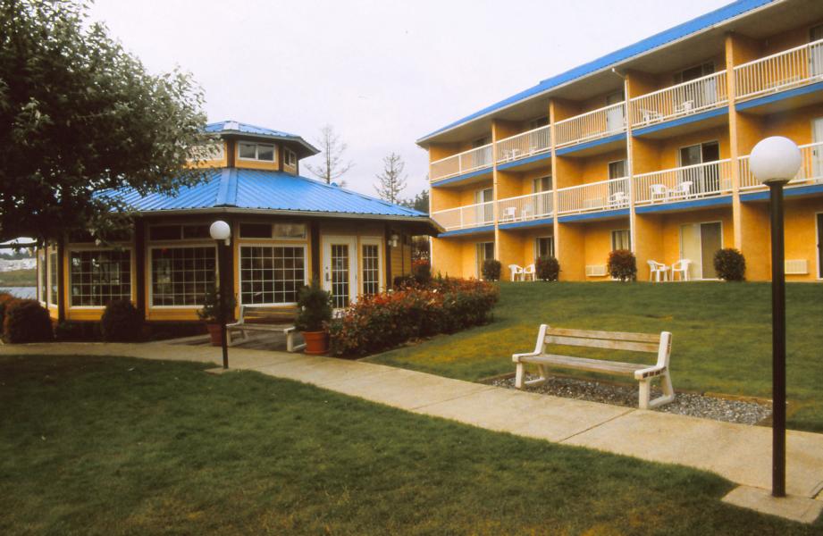 Unser Motel in Nanaimo.