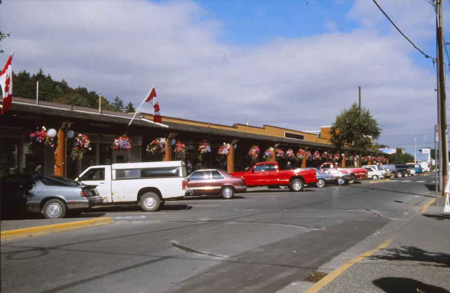 Hauptstraße in Chemainus.