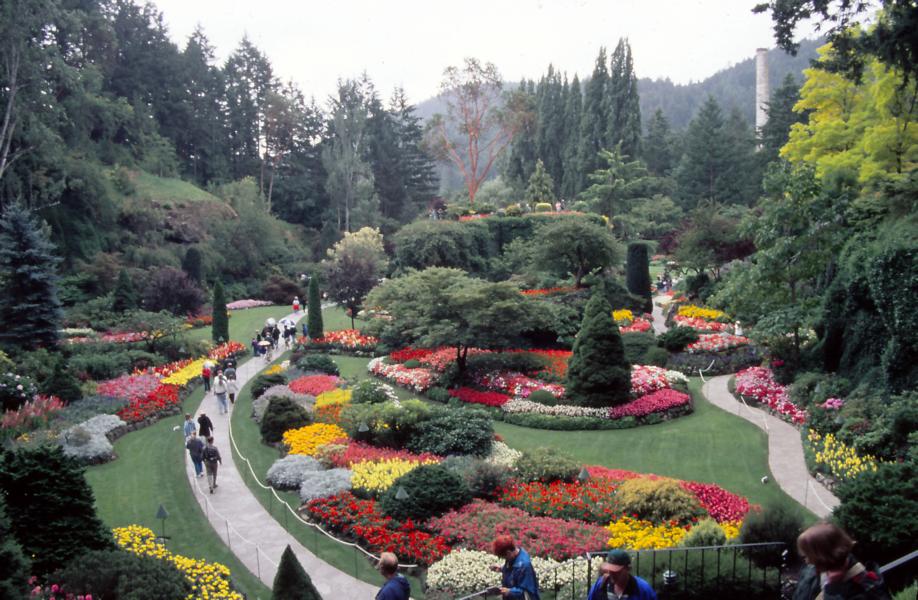 Versunkenen Garten