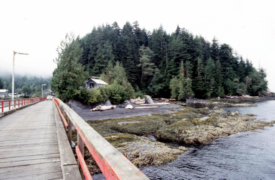 Zugang zum West Coast Trail.