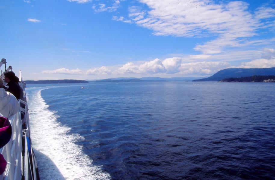 Mit der Fähre nach Vancouver