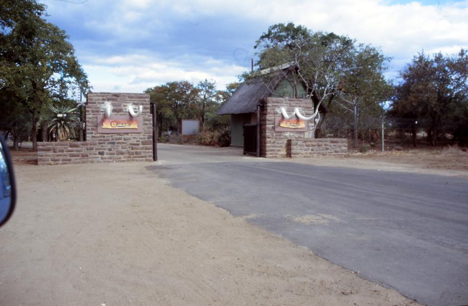 Eingang zum Olifants Rastlager.
