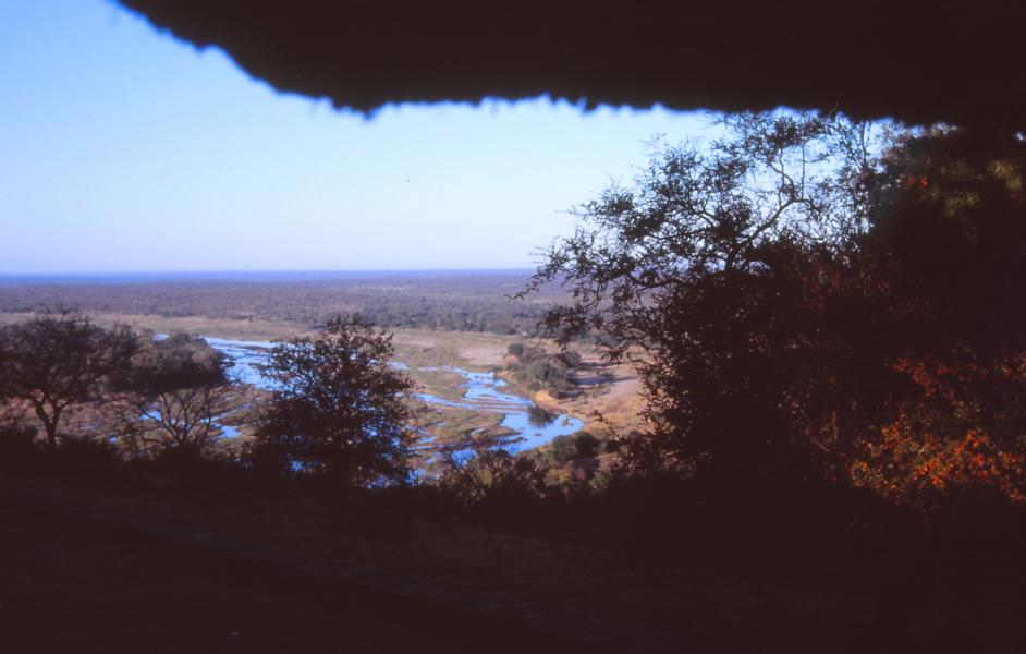 Blick vom Olifants Rastlager auf den Olifants River.