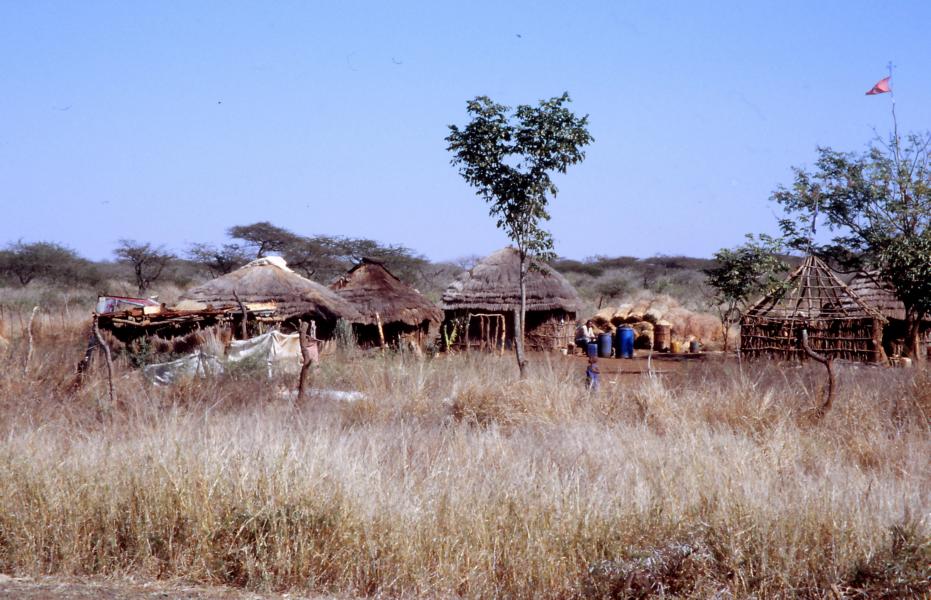 Bauernhof im Swaziland.