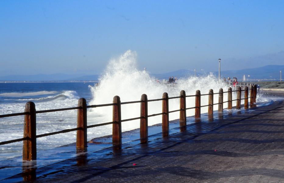 An der Uferpromenade bei Sea Point.