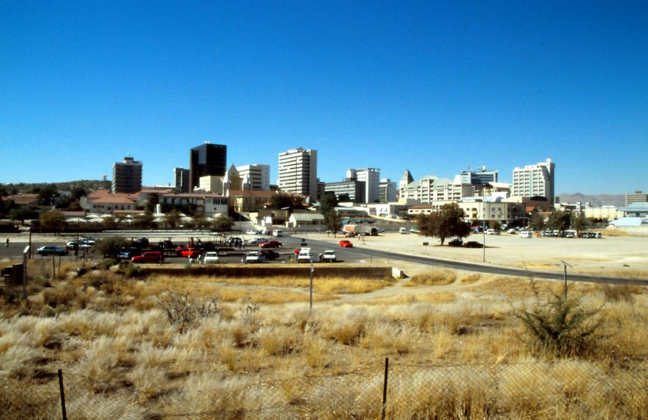 Zentrum von Windhoek.