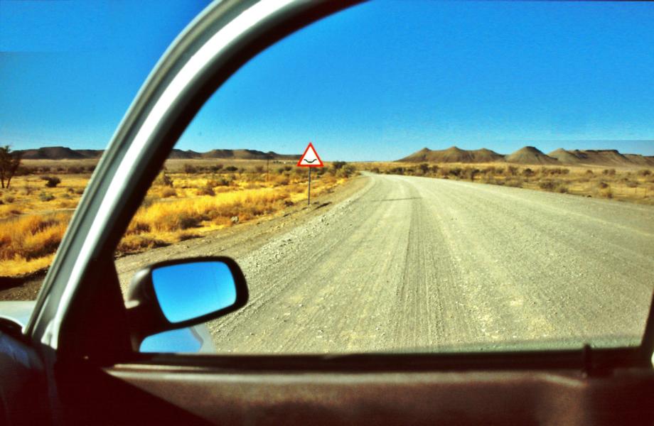 Sandpiste zum Canon Roadhouse.