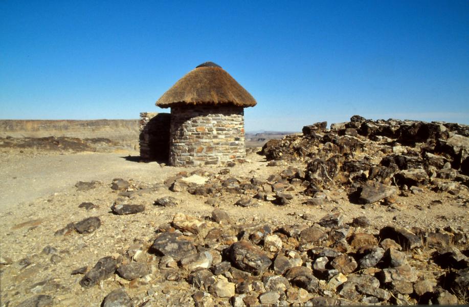 Toilette am Fish River Canyon.