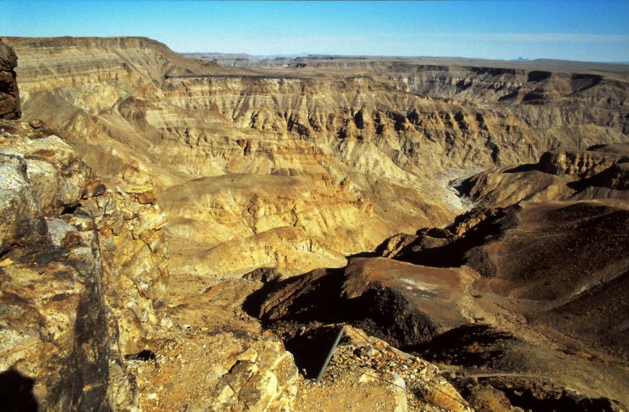 Farbenprächtiger Fish River Canyon.
