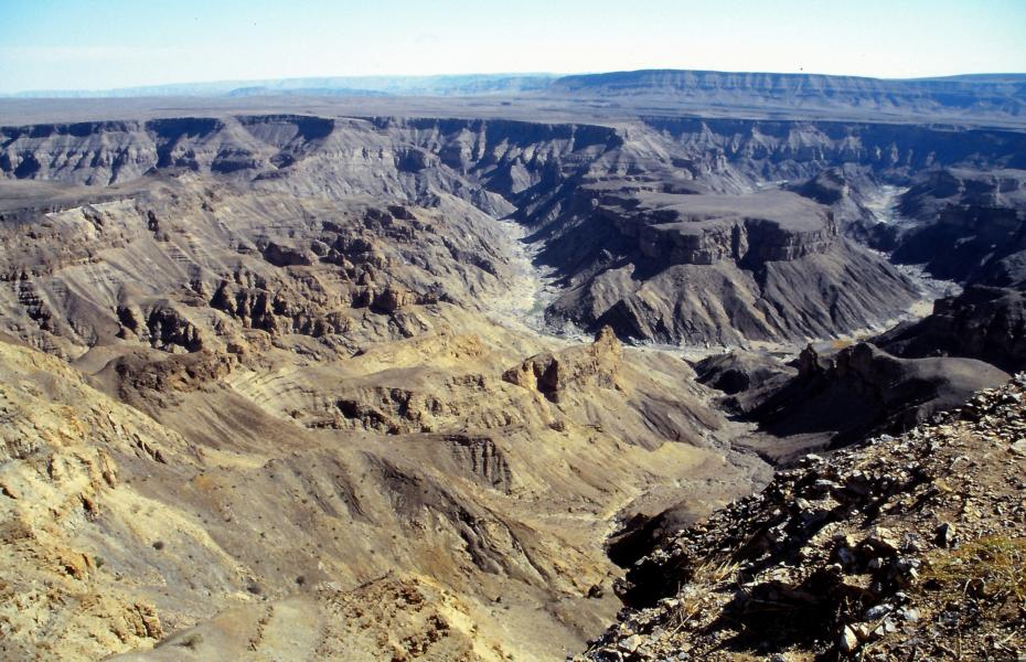 Der Fish River macht hier eine Schleife.
