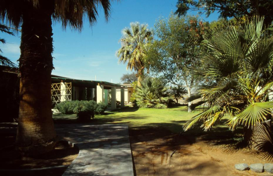 Garten der Farm.