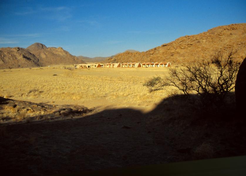 Die Lodgeanlage.
