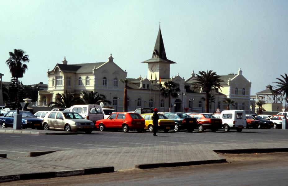 Bahnhof von Swakopmund.
