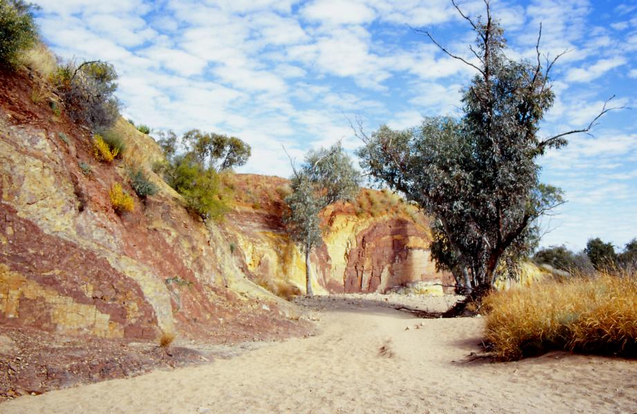 Farbige Ormiston Gorge. 