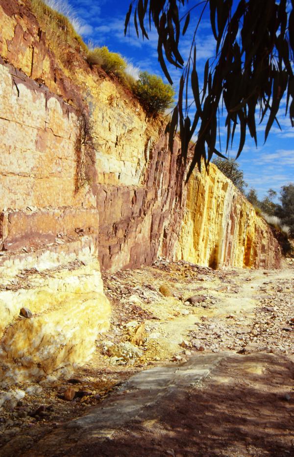 Farbige Ormiston Gorge. 