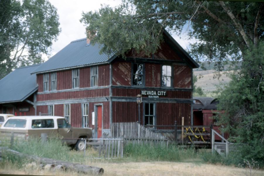 Bahnhof in Nevada City.