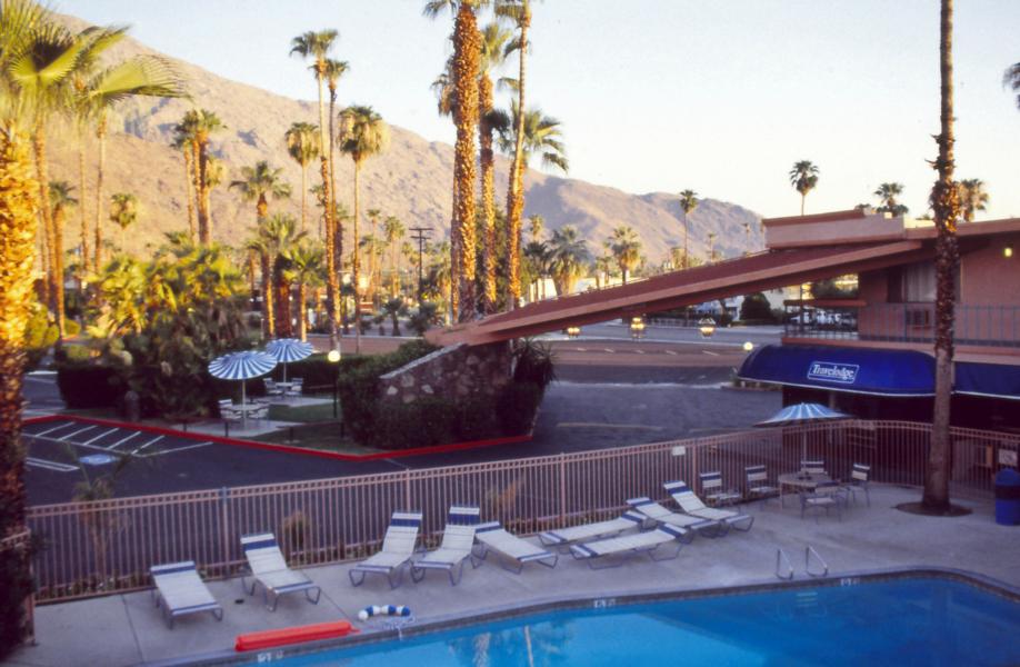 Unser gebuchtes Hotel in Palm Springs.