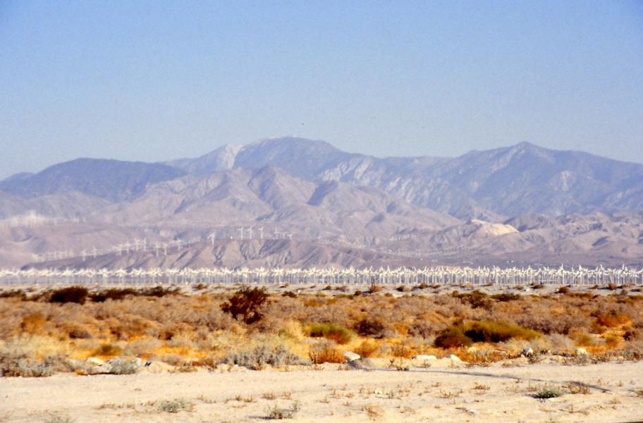Windräderpark bei Palm Springs.