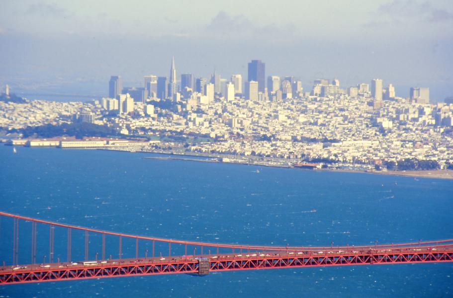Blick auf San Francisco.