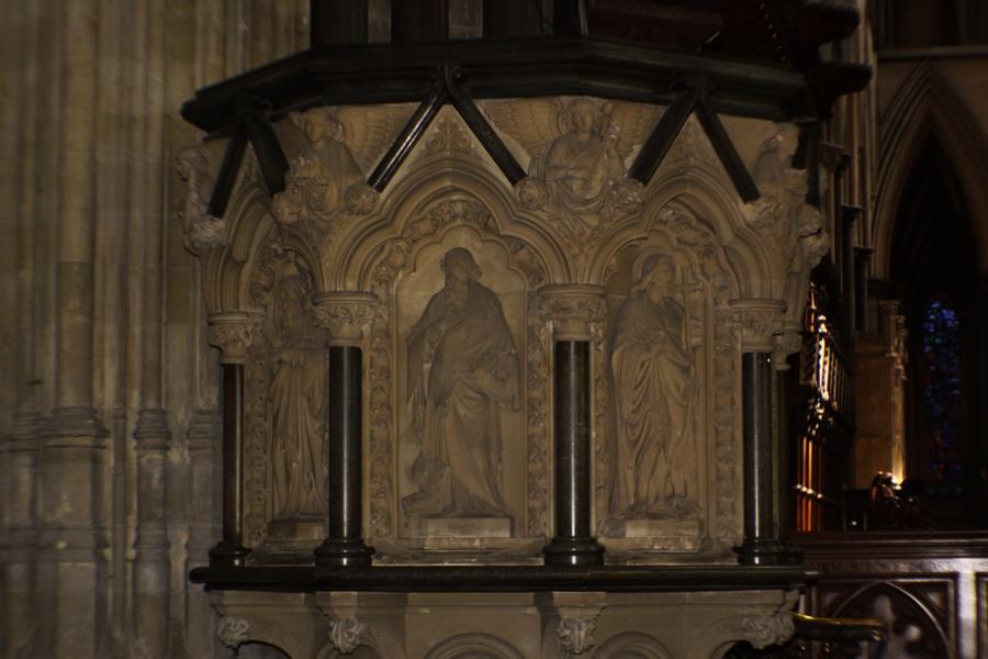 Kanzel der Kathedrale.