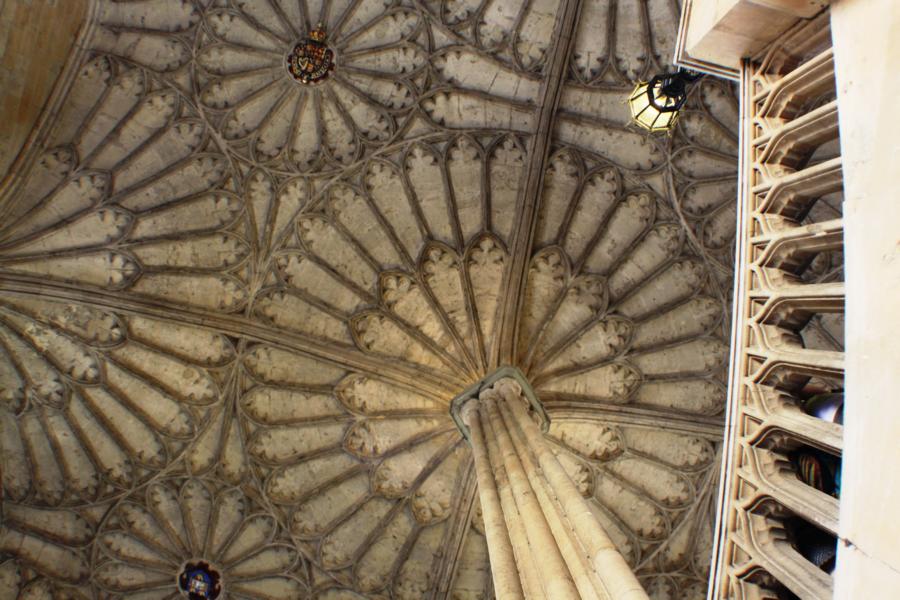 Aufgang zum Speisesaal des Christ Church College.