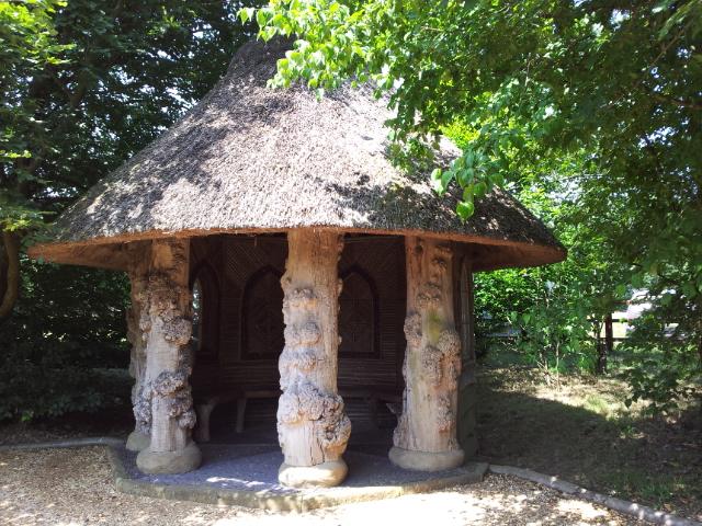 Schattiger Sitzplatz