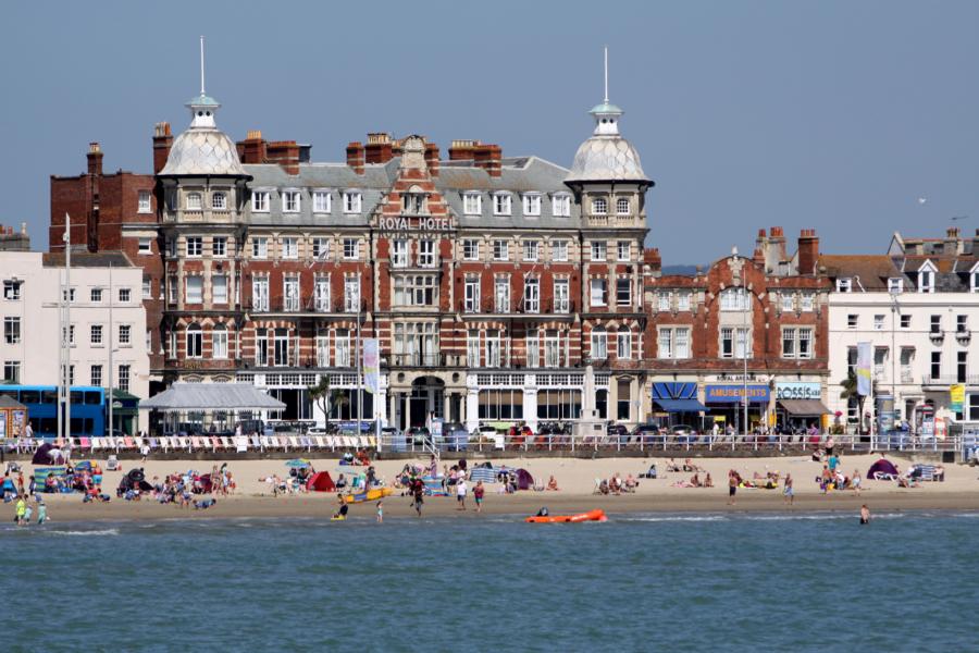 Strand von Weymouth.