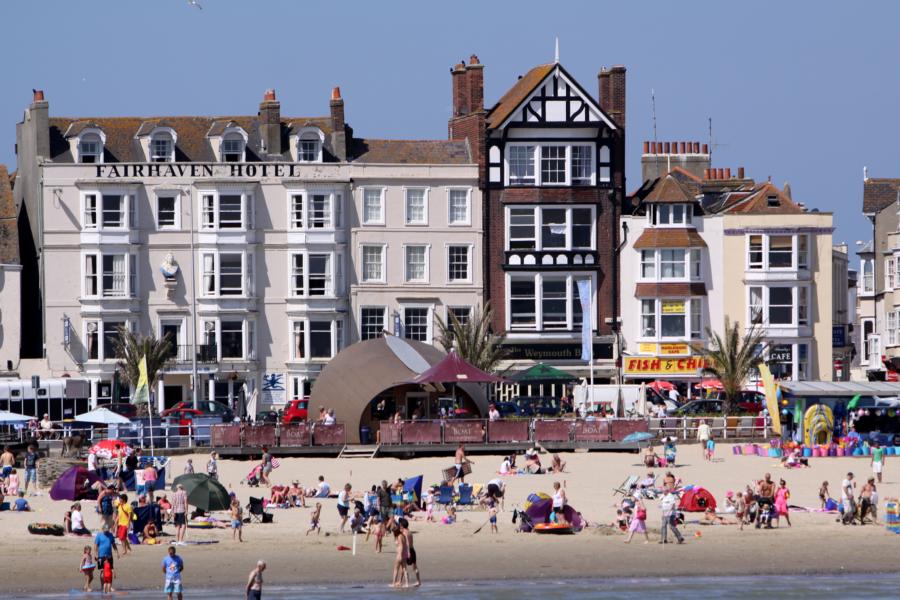 Strand von Weymouth.