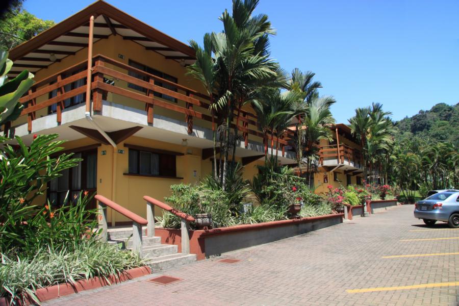 Hotelanlage in Espadilla.