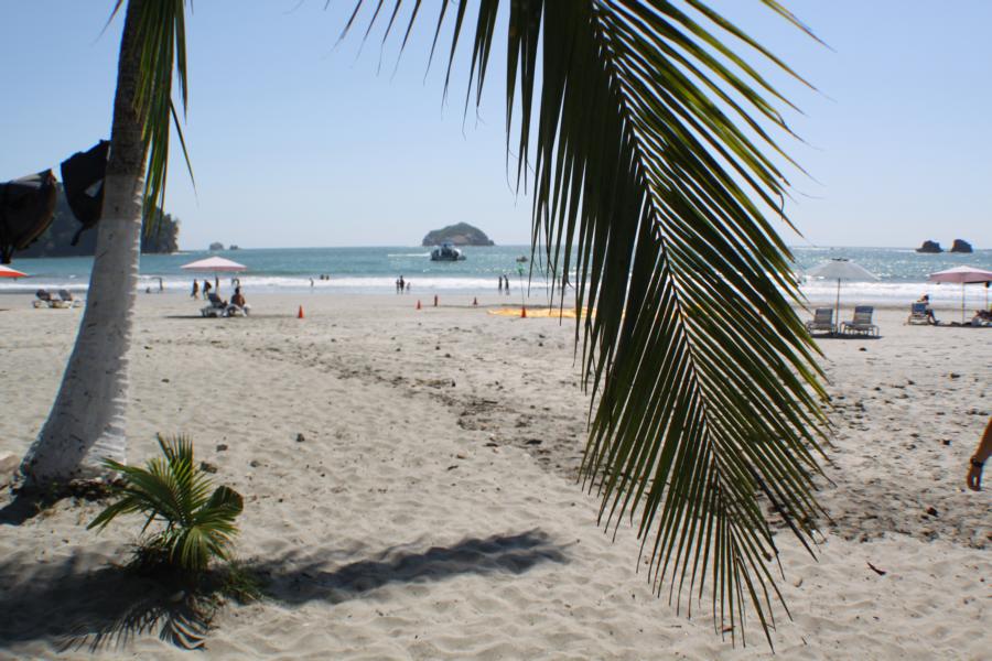 Unweit vom Hotel befand sich der Pazifik mit seinen wunderbaren Sandstränden. Der Manuel Antonio Nationalpark ist der kleinste Nationalpark in Costa Rica. 1972 wurde er gegründet. Besonders wegen der traumhaften Badestrände ist er bei Urlaubern sehr beliebt. Sie sind vor der Brandung gut geschützt. Wir waren gerade zum Wochenende anwesend, wo ?viele? Einheimische diesen Strand belegten.
