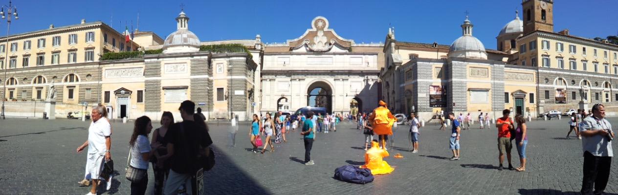 Eingangstor zum Piazza del Popolo