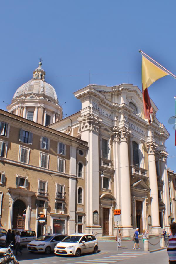 Kirche an der Via di Ripetta.