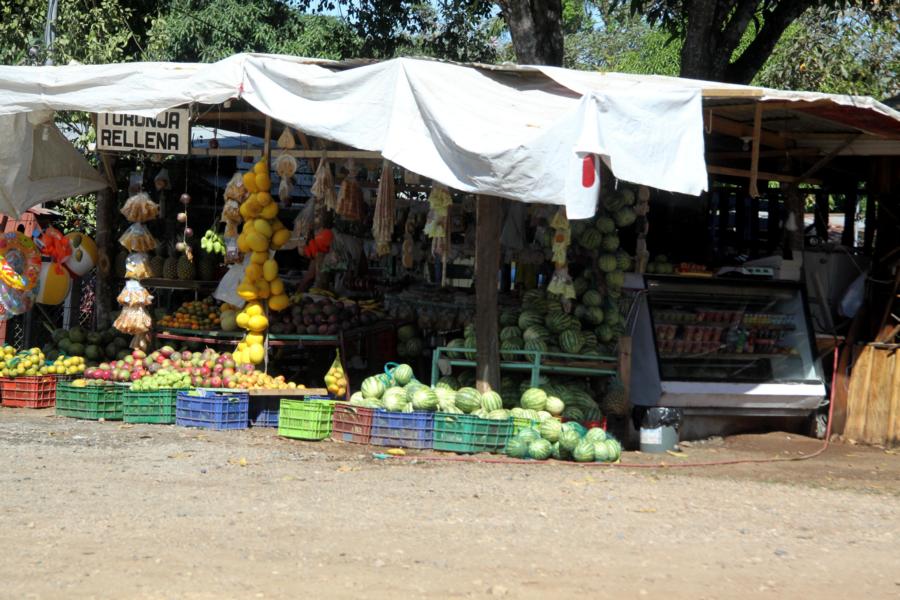 Überhaupt war das Obst-und Gemüseangebot im ganzen Land sehr gut. Die Straßenhändler machten ihren Gewinn, der durch das niedrige Preisniveau sicher nicht sehr hoch war.