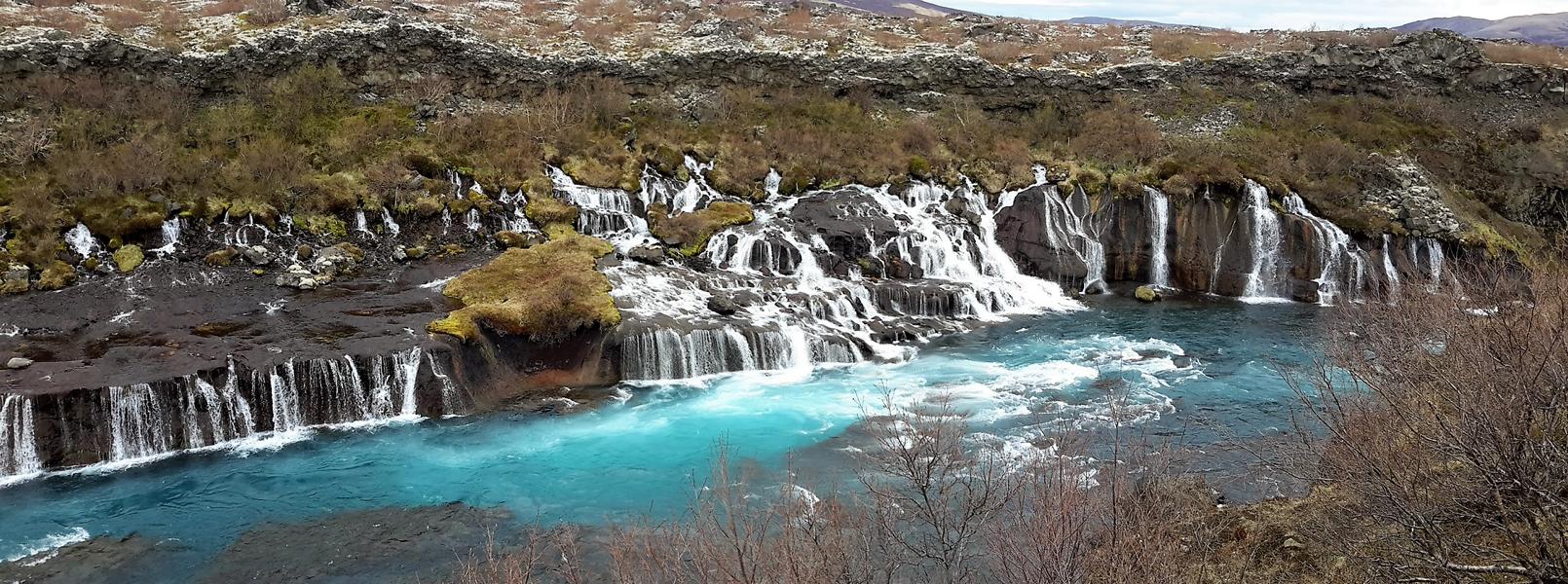 Teilstück des Wasserfalls