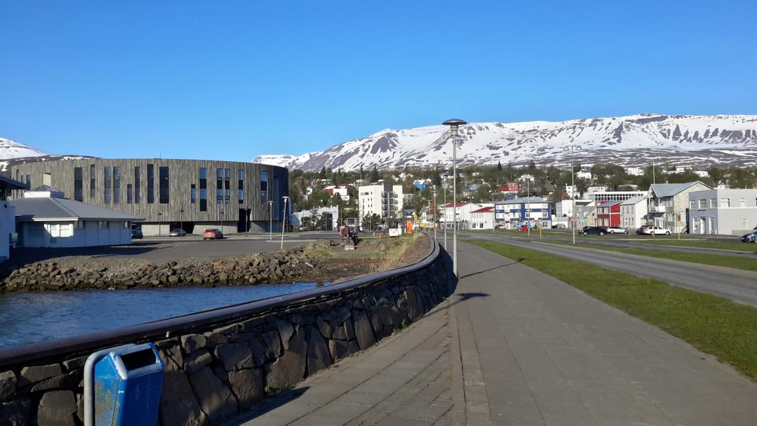 Hauptstraße von Akureyri