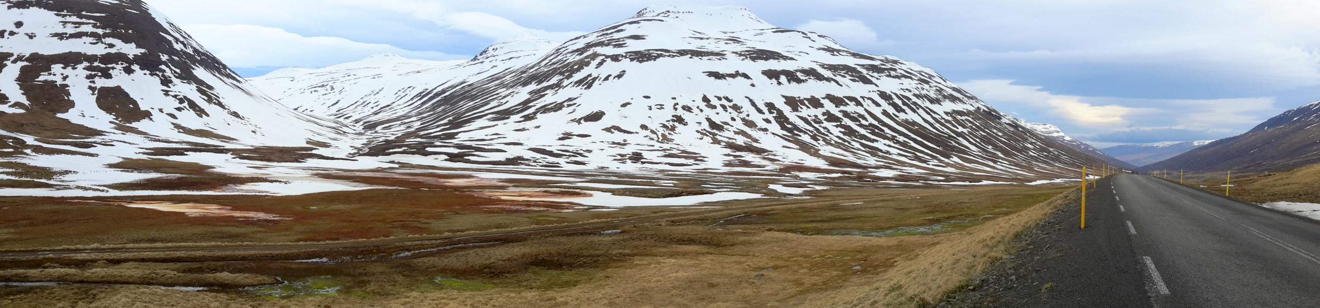 Strecke zwischen Akureyri und Hofsos