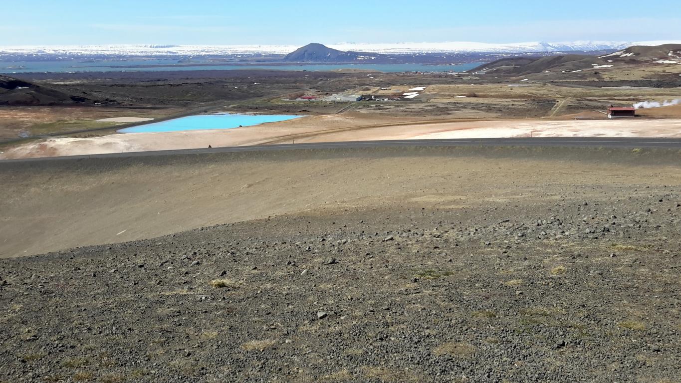 Blick auf das Hochtemperaturgebiet Hverarönd