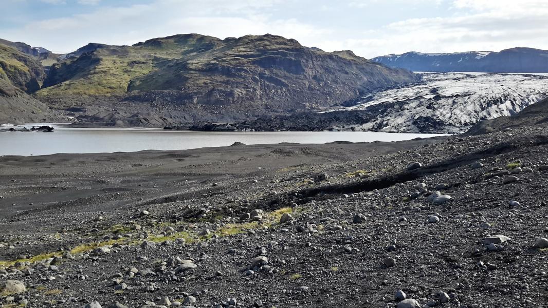 Der Mýrdalsjökull ist ein Plateaugletscher.