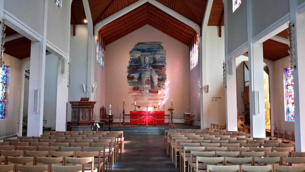Innenraum der Kirche von Skalholt