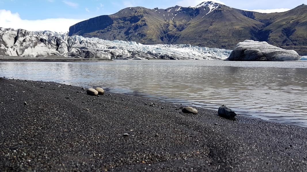 Gletschersee am Skaftafellsjökull