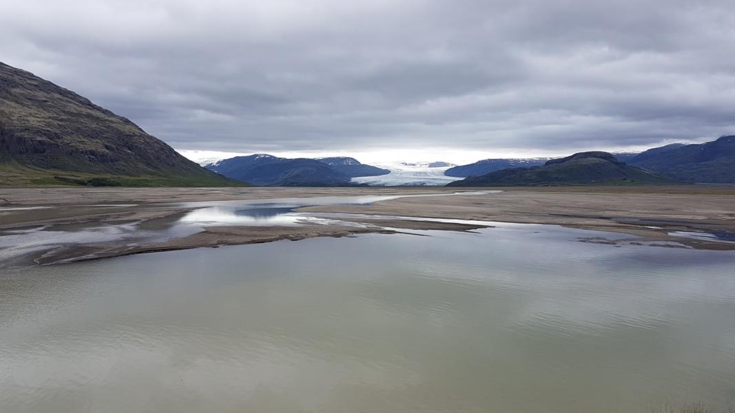 Gletscherfluss in Richtung Djupivogur