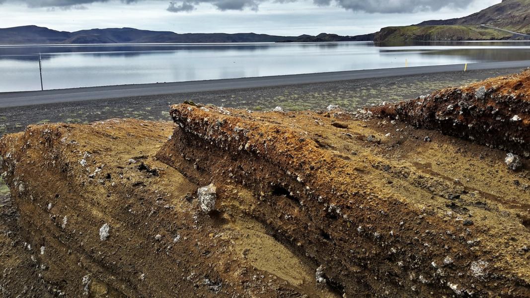 Geologische Formation am Kleifarvatn