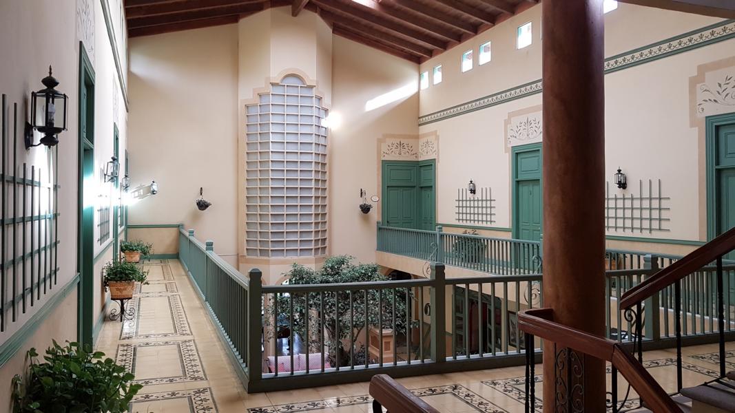 Flur des Hotels Casa Turire