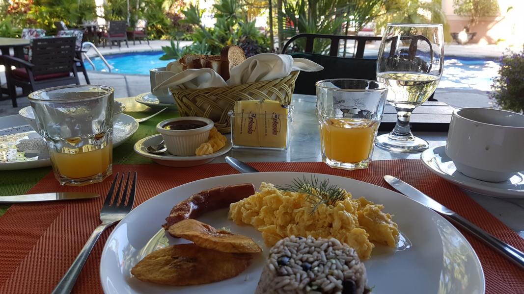 Frühstück im Hotel Casa Turire